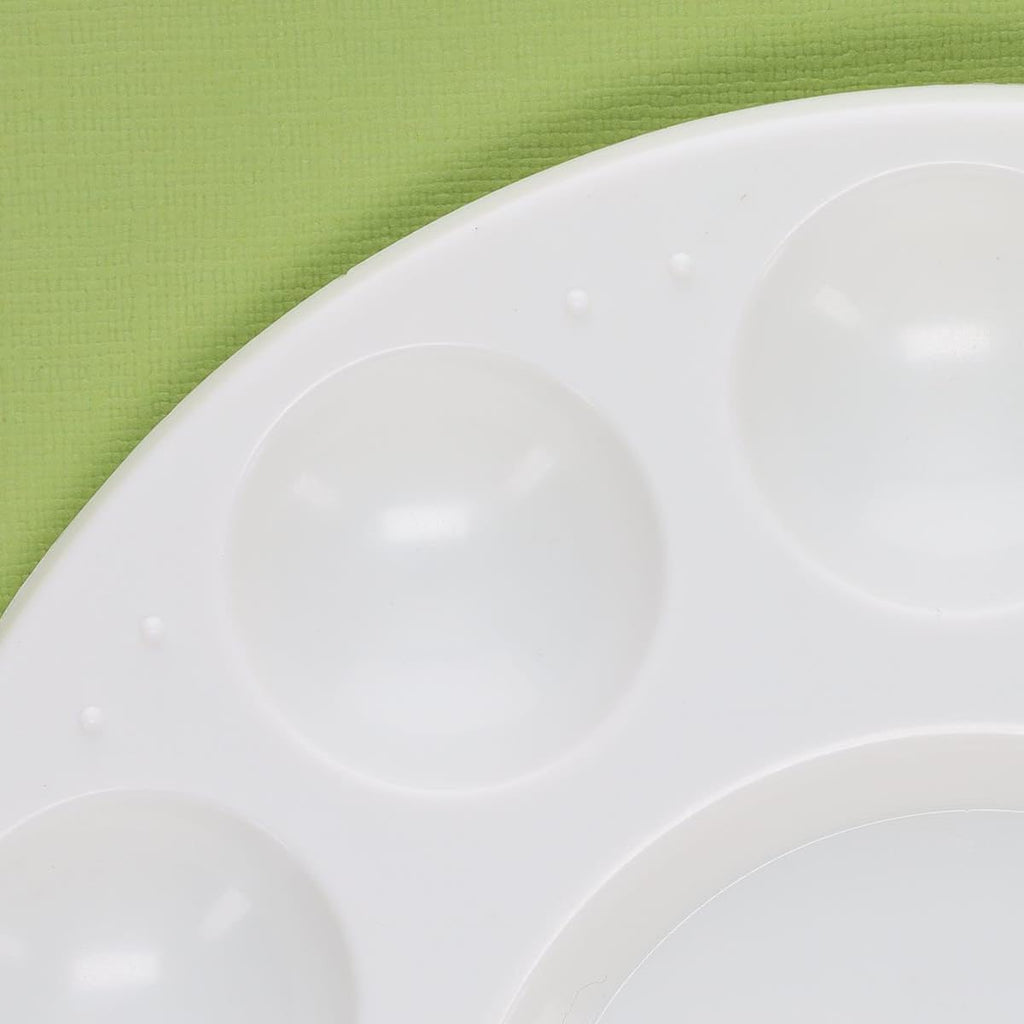 Pro Art Palette Plastic Round 10 Well Tray, Paint Palette, Paint Tray, Pallet, Tray Palette, Plastic Pallet, Trays, Pallete, Acrylic Palette Tray