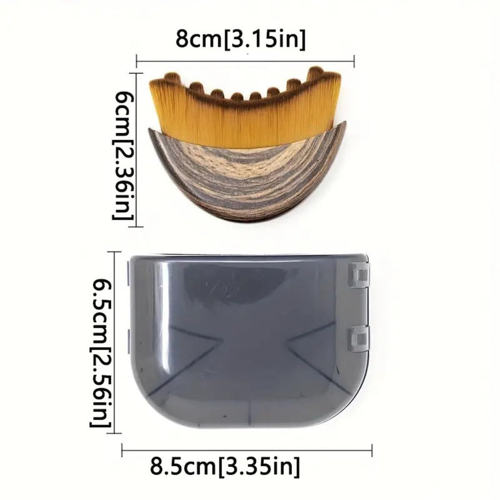 Lymphatic Contour Face Brush for Facial Massage, Rejuvenating & Depuffing - Manual Gua Sha Alternative for Jawline Lifting, Eye Bags, Double Chin & Neck Care(1 Pcs)