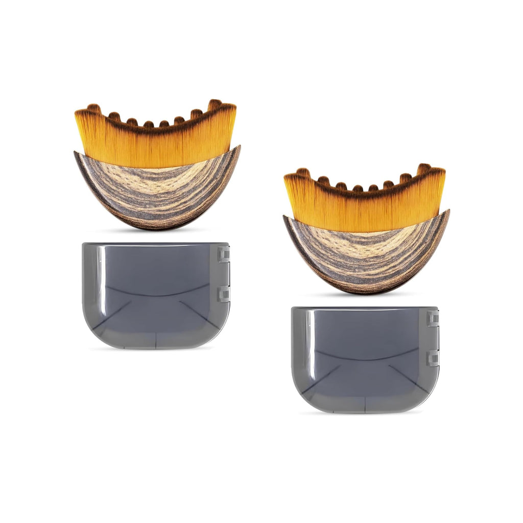 Lymphatic Contour Face Brush for Facial Massage, Rejuvenating & Depuffing - Manual Gua Sha Alternative for Jawline Lifting, Eye Bags, Double Chin & Neck Care(1 Pcs)