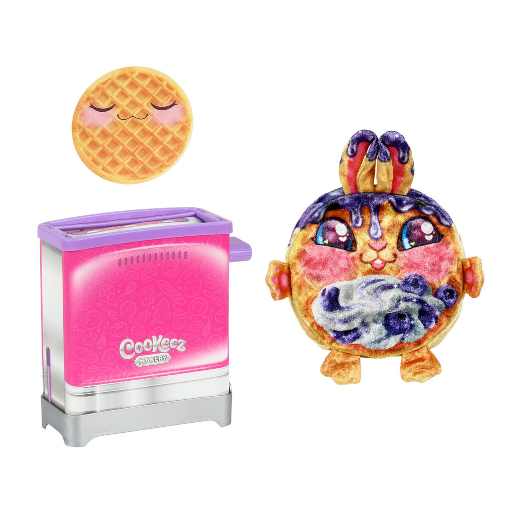 Cookeez Makery Toasty Treatz Toaster with Scented Plush Surprise, Pop-Tart Pop, Squishy Friend