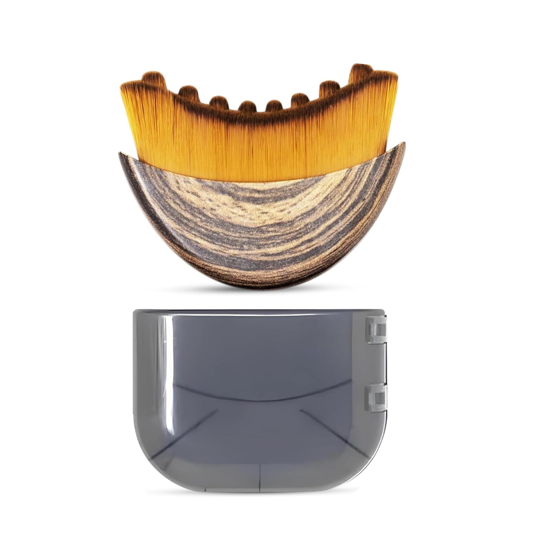 Lymphatic Contour Face Brush for Facial Massage, Rejuvenating & Depuffing - Manual Gua Sha Alternative for Jawline Lifting, Eye Bags, Double Chin & Neck Care(1 Pcs)