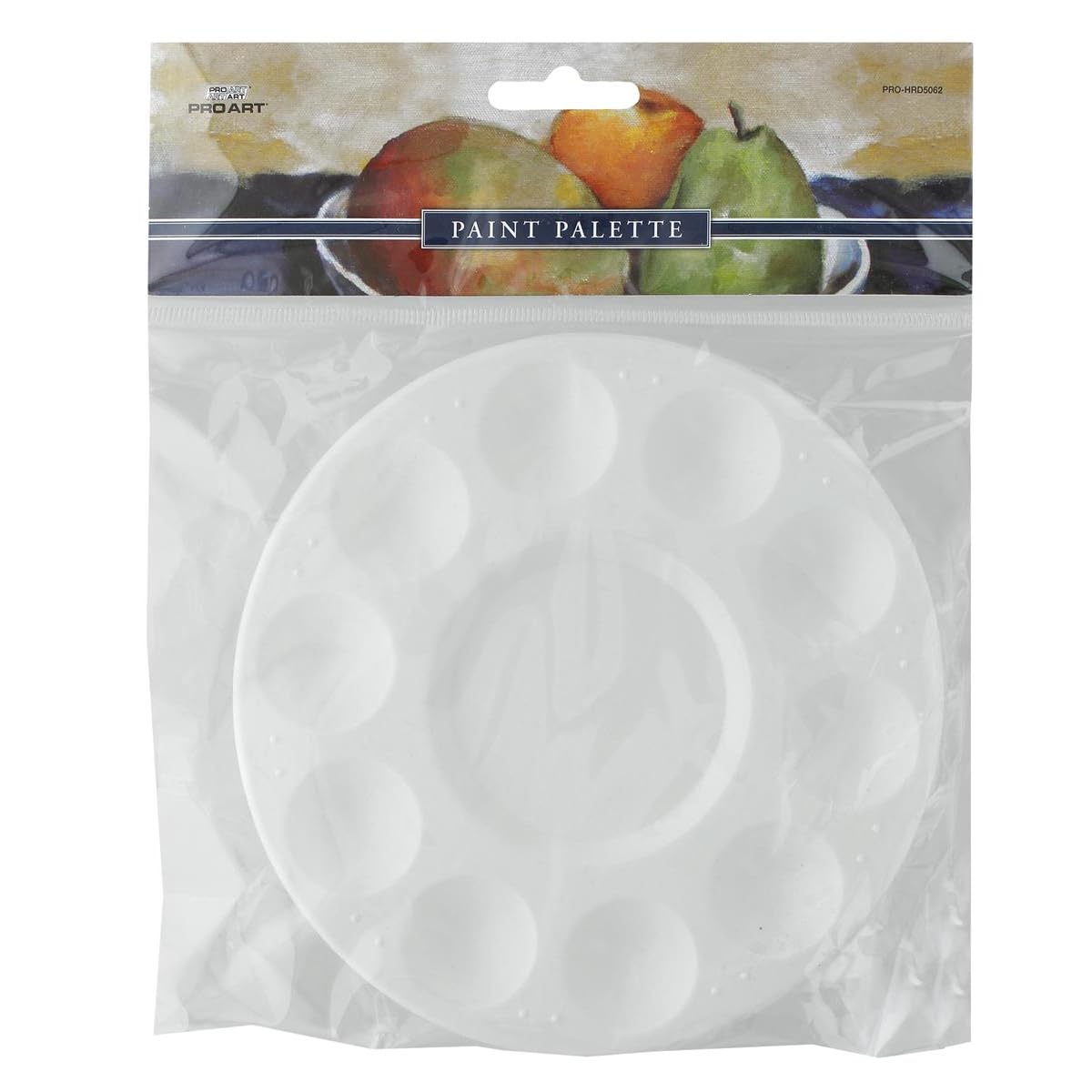 Pro Art Palette Plastic Round 10 Well Tray, Paint Palette, Paint Tray, Pallet, Tray Palette, Plastic Pallet, Trays, Pallete, Acrylic Palette Tray
