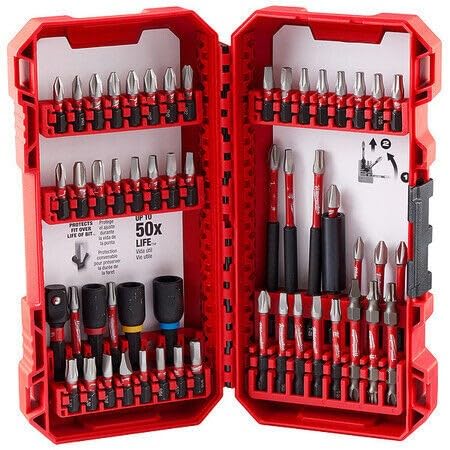 For Milwaukee Tool 48-32-4010 54 Pc. Shockwave Impact Duty Driver Bit Set